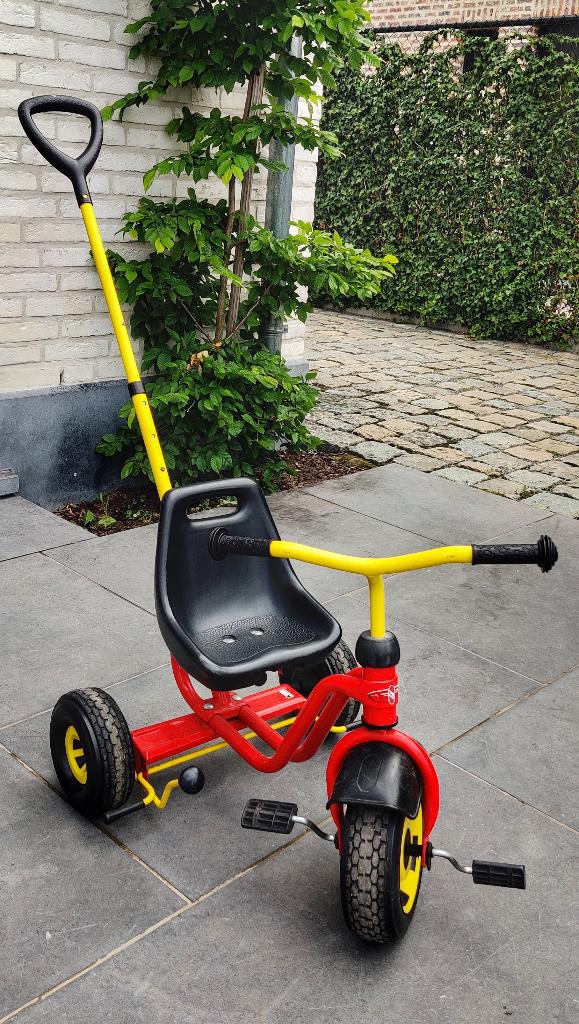 Driewieler (Puky) in nieuwstaat, Fietsen en Brommers, Fietsen | Driewielers, Ophalen, Zo goed als nieuw, Puky, Duwstang