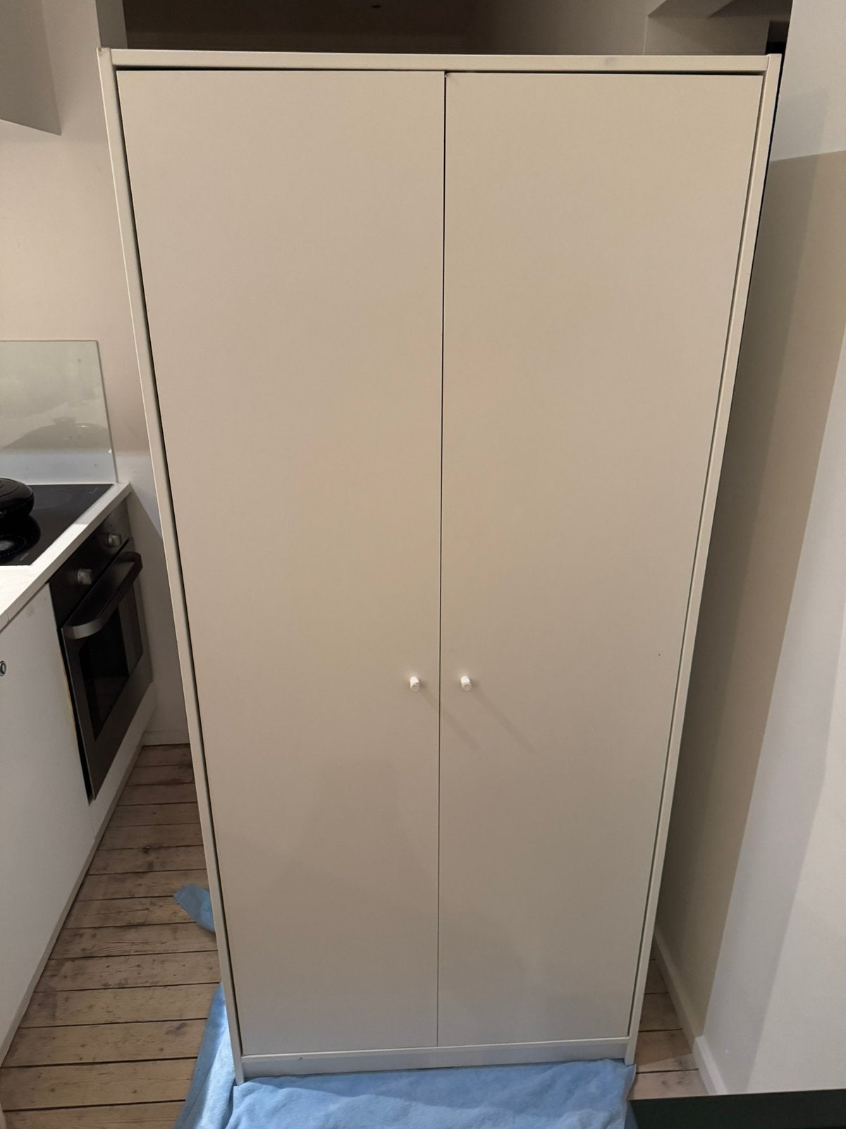 Witte kleerkast Ikea, Ophalen, Gebruikt, 50 tot 100 cm, Overige houtsoorten