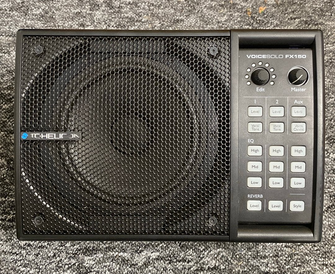 TC HELICON VOICE SOLO FX 150, Musique & Instruments, Enlèvement ou Envoi, Utilisé, Moins de 500 watts, Moniteur(ampli)