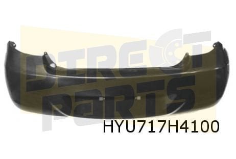 Hyundai i20 (1/09-6/12) achterbumper (te spuiten)  Origineel, Auto-onderdelen, -, Verzenden, -, Nieuw