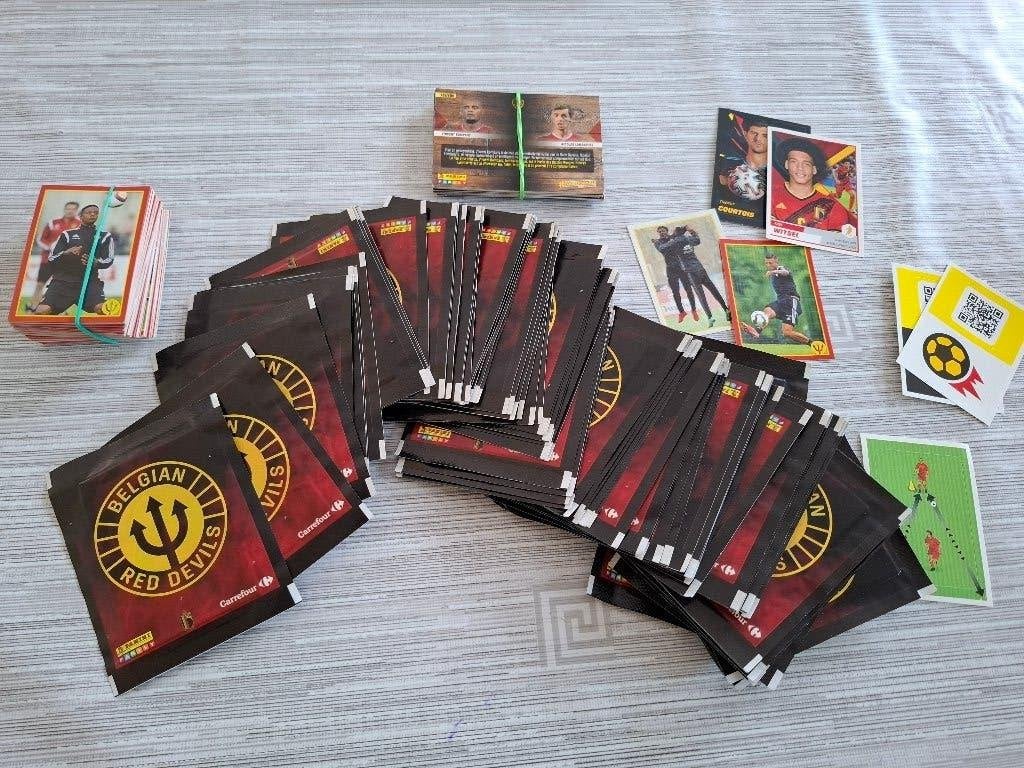 panini stickers belgian red devils carrefour, Ophalen, Zo goed als nieuw