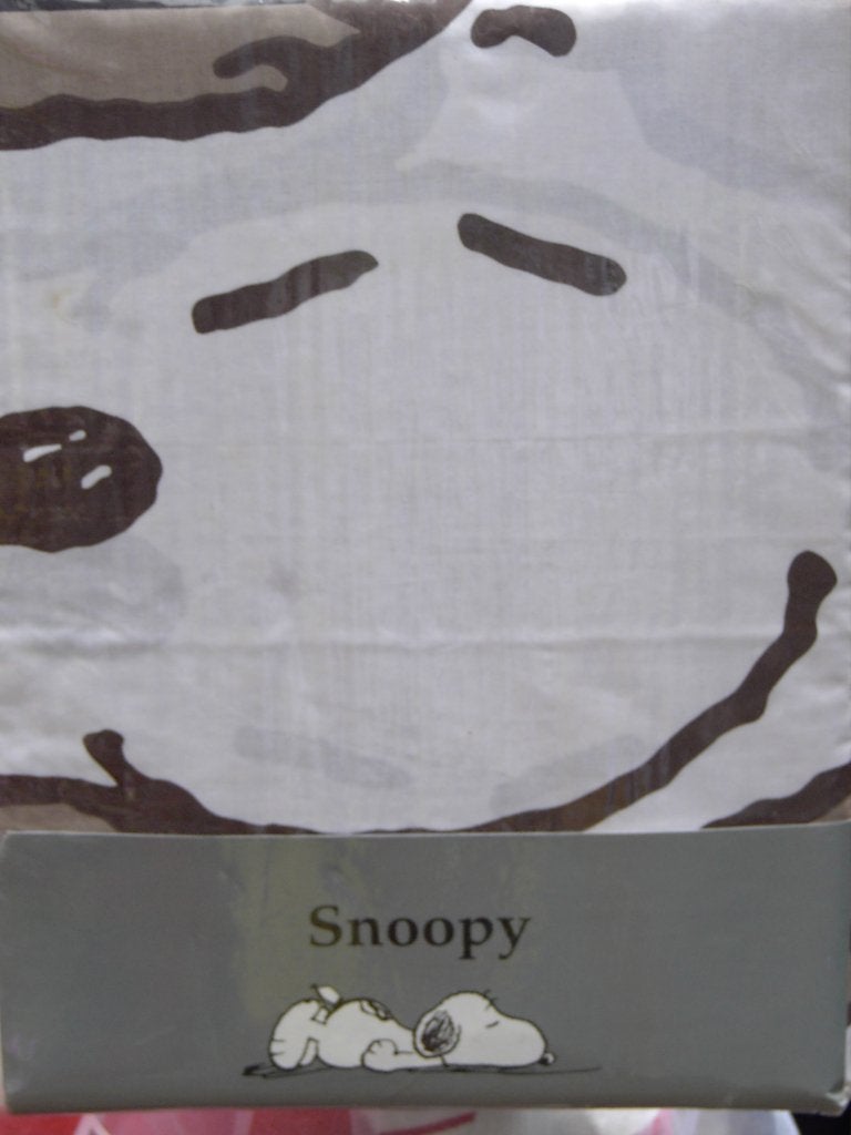 Dekbedovertrek Snoopy 1 persoon, Ophalen, Zo goed als nieuw, Dubbelzijdig, Dekbedovertrek