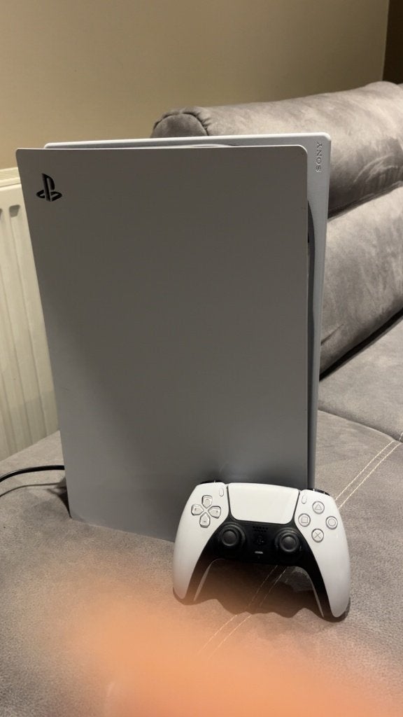 Playstation 5 (disc Edition) met witte controller, Informatique & Logiciels, Enlèvement, Comme neuf