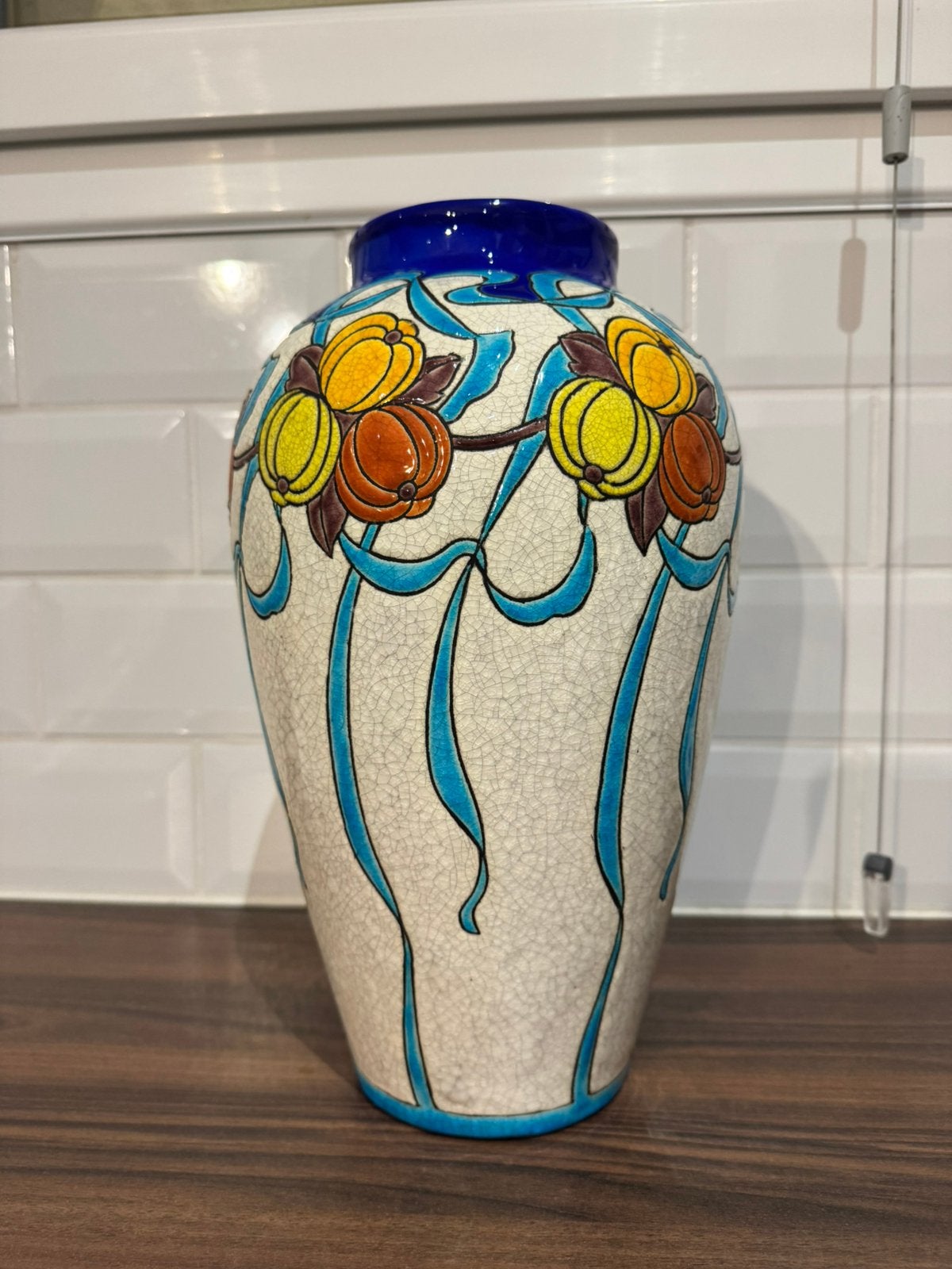 Vase keramis., Antiek en Kunst, Ophalen of Verzenden