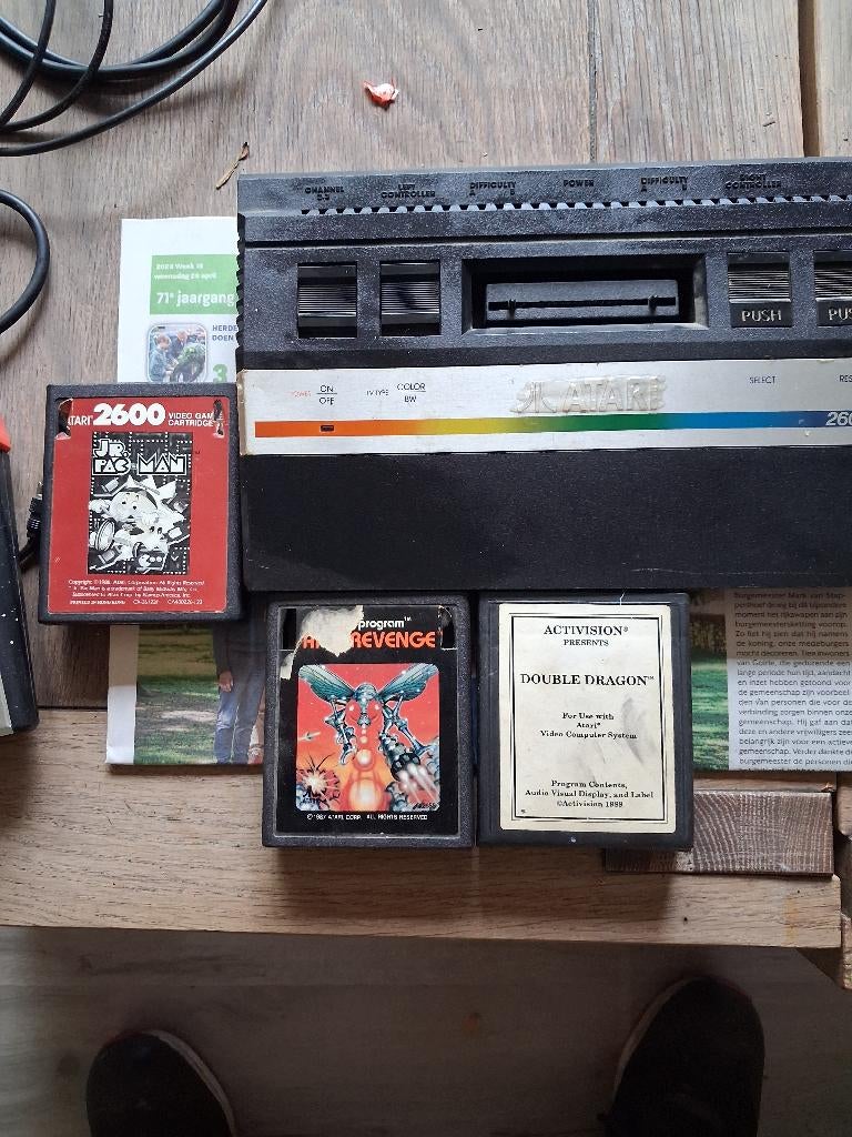 Atari 2600, Verzenden, Met 1 controller, Atari 2600, Gebruikt
