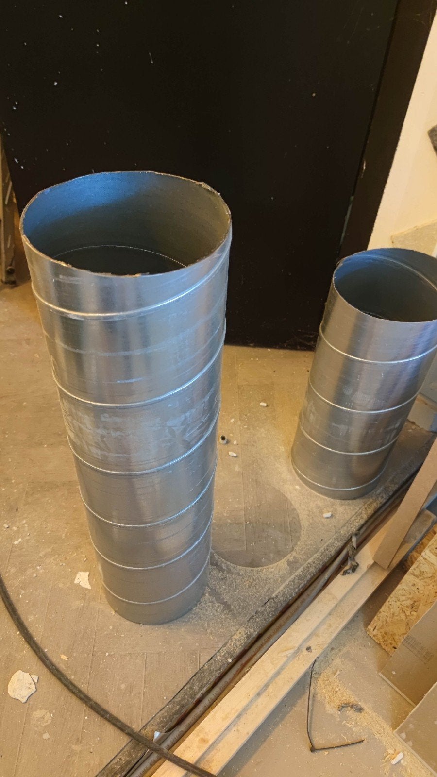 spiraalbuis diam 200, Doe-het-zelf en Bouw, Ophalen, Inox, Overige typen, Nieuw