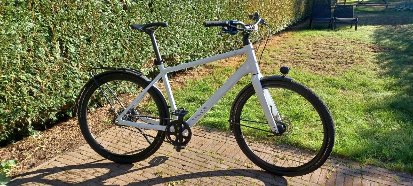 Canyon Commuter large frame, Ophalen, Zo goed als nieuw, 10 tot 15 versnellingen, Overige maten