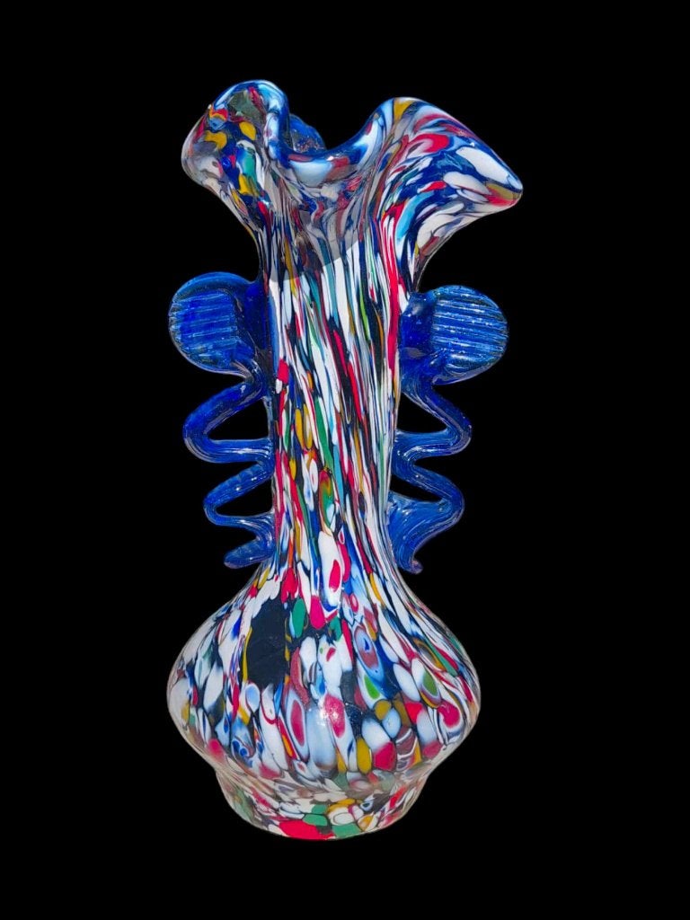 vase Murano de 19 cm de haut, Antiquités & Art, Enlèvement