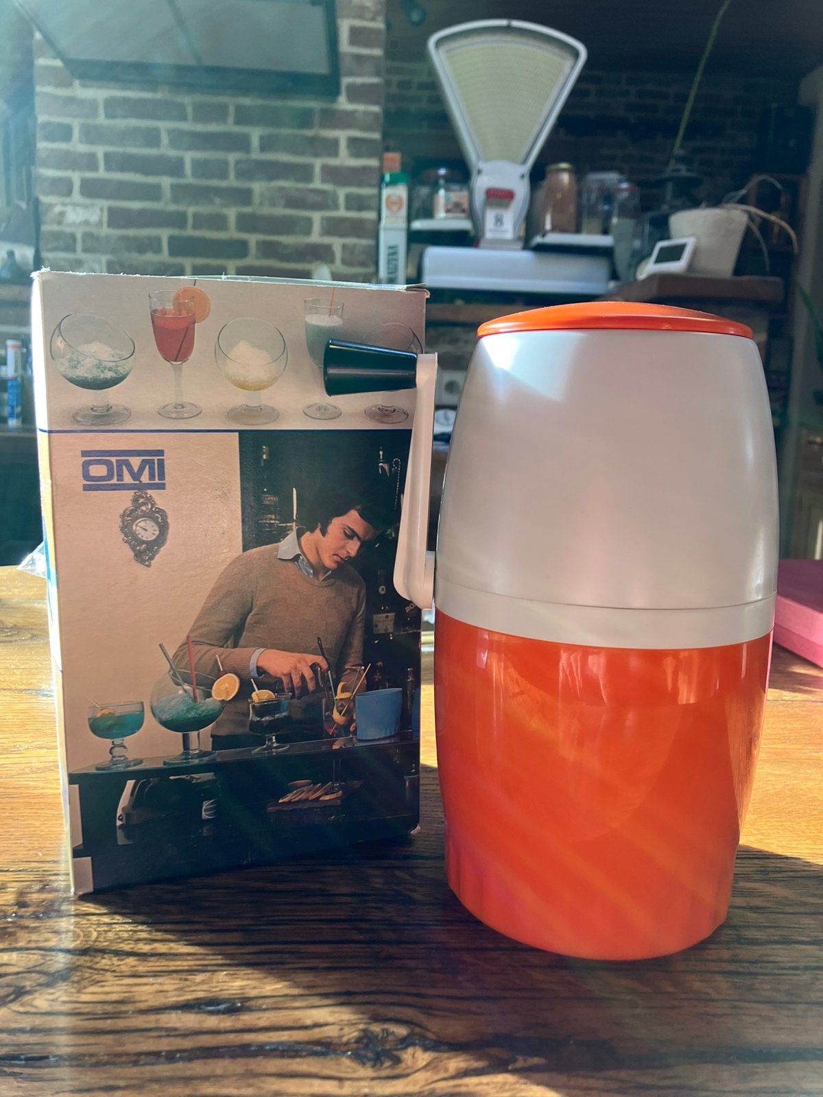 Vintage OMI Tritaghiaccio Ice Crusher - NOS Space Age ‘70, Ophalen of Verzenden