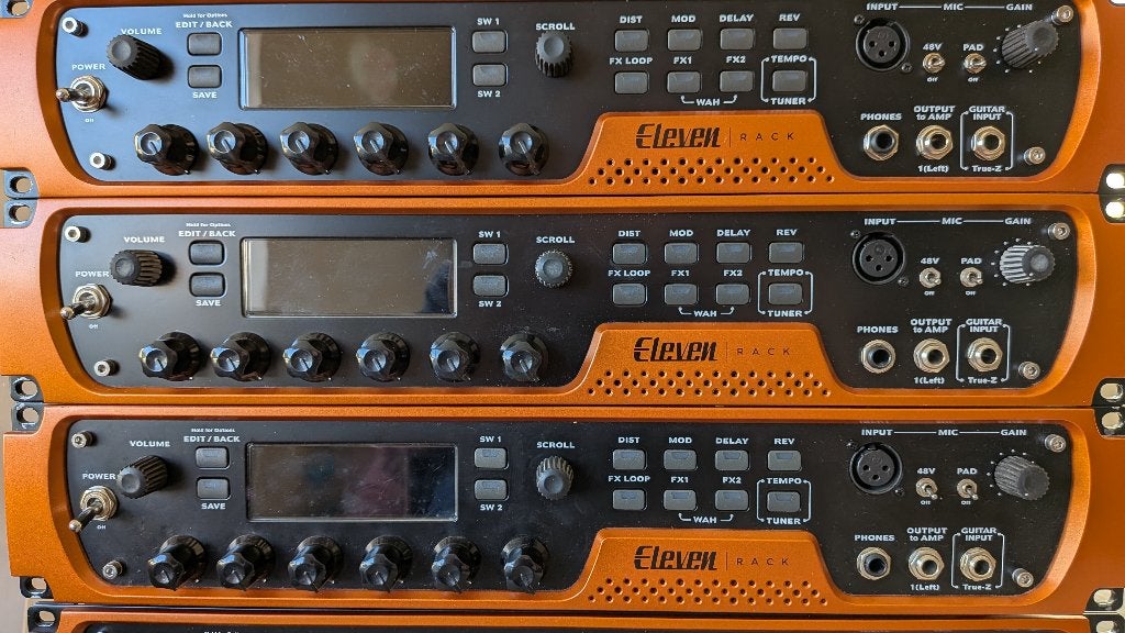 Processeur/interface audio pour guitare Avid Eleven Rack, Musique & Instruments, Enlèvement ou Envoi, Comme neuf, Compresseur