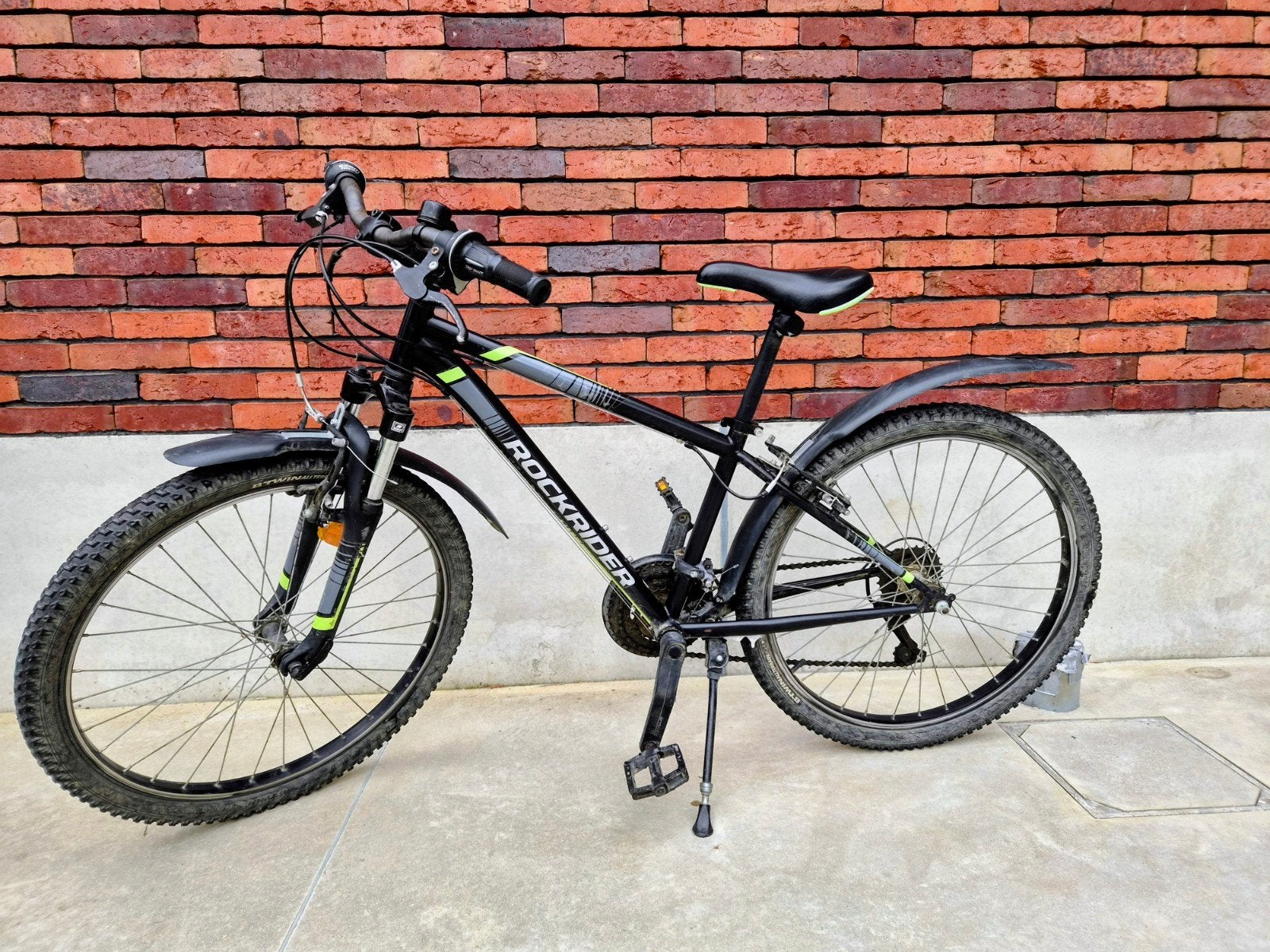 24 inch mtb Rockrider ST500, VTT semi-rigide, Enlèvement, Utilisé