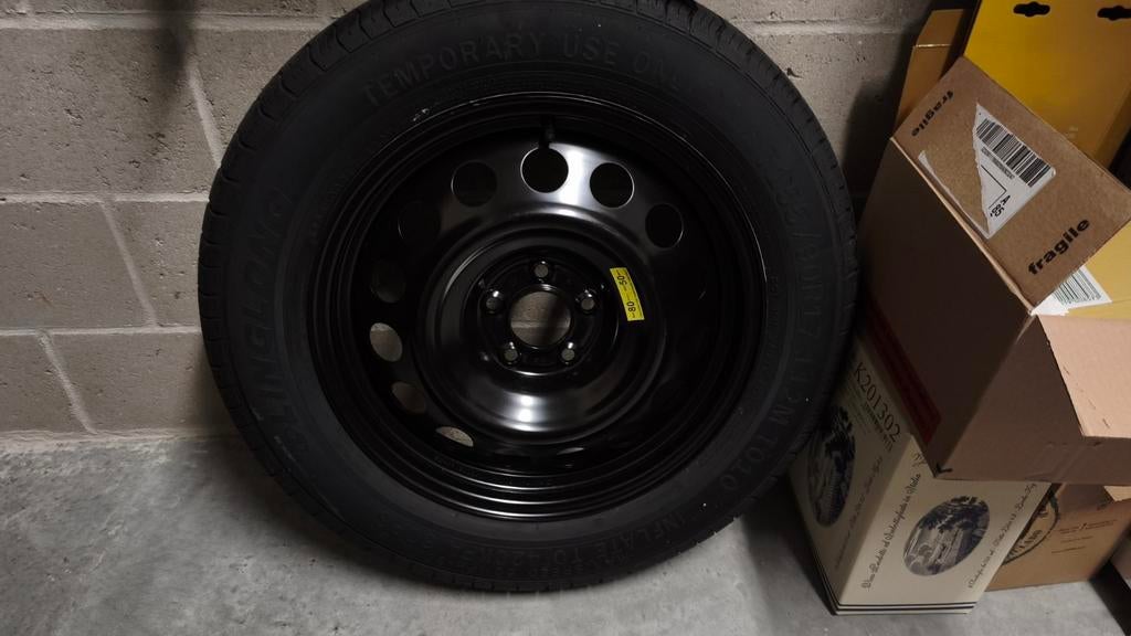 Thuiskomer 155/90R17, Ophalen