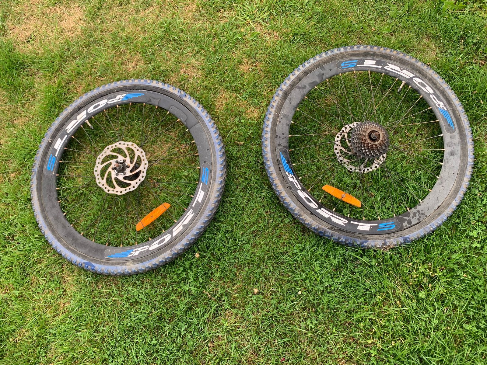 Wielen van mtb 24inch, Fietsen en Brommers, Ophalen, Zo goed als nieuw