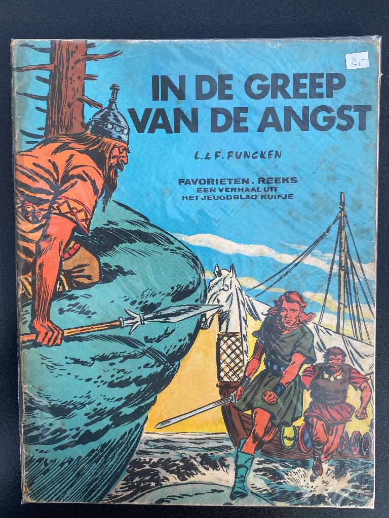 FAVORIETENREEKS -  In de greep van de angst, Enlèvement ou Envoi, Une BD, Fred Funcken, Utilisé