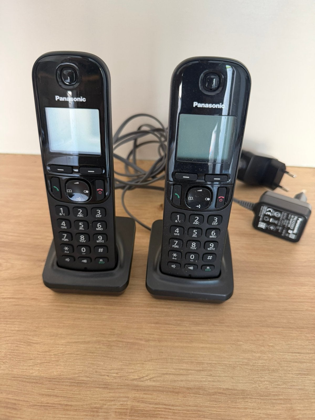Panasonic Draadloze telefoon, Ophalen of Verzenden, Gebruikt, 2 handsets