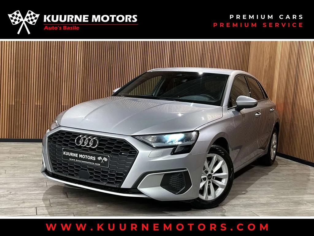 Audi A3 30 TFSI S Tronic Led/Leder/Pdc/Gps *1j garantie*, Auto's, Audi, Automaat, 116 g/km, Gebruikt, 1770 kg