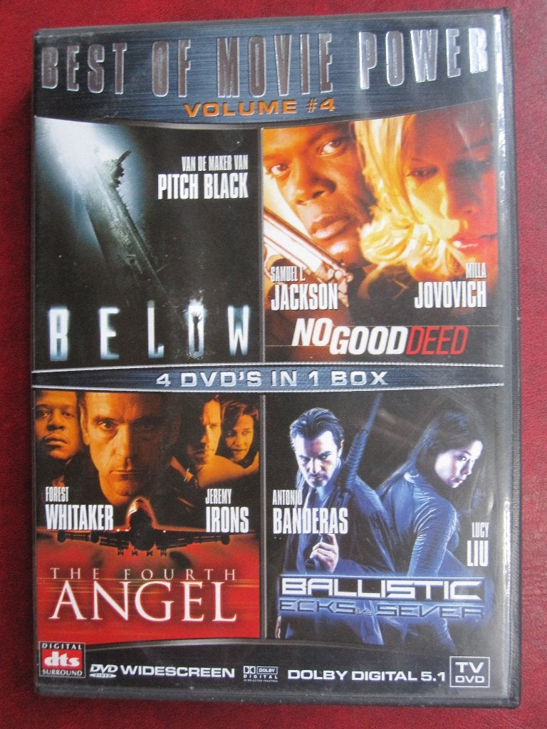 Le meilleur de Movie Power 4 (4 films sur 4 disques), CD & DVD, DVD | Autres DVD, À partir de 16 ans, Enlèvement ou Envoi, Comme neuf