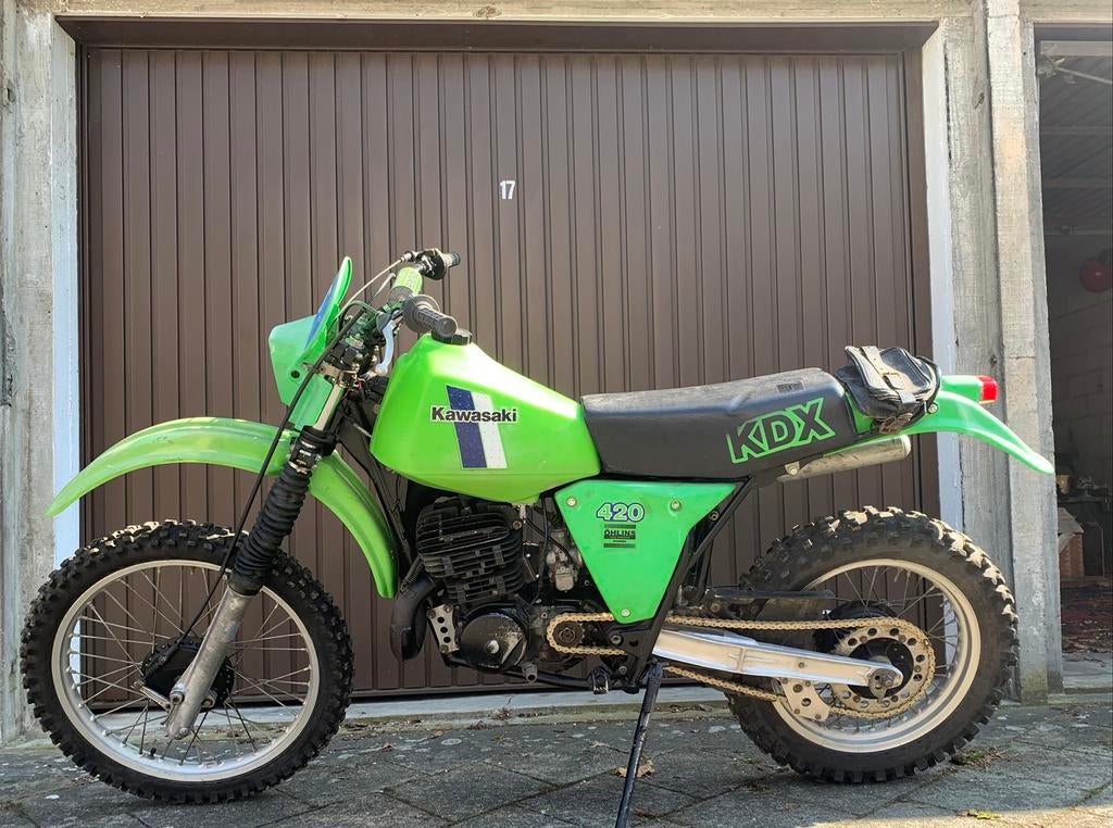 KDX 420, Motoren, Motoren | Oldtimers, Enduro, Ophalen