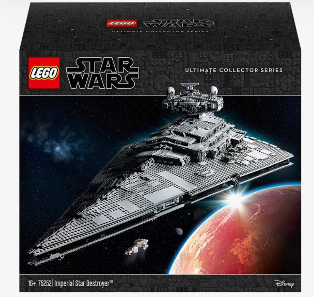 LEGO 75252 Imperial Star Destroyer, Ophalen, Lego, Zo goed als nieuw, Compleet