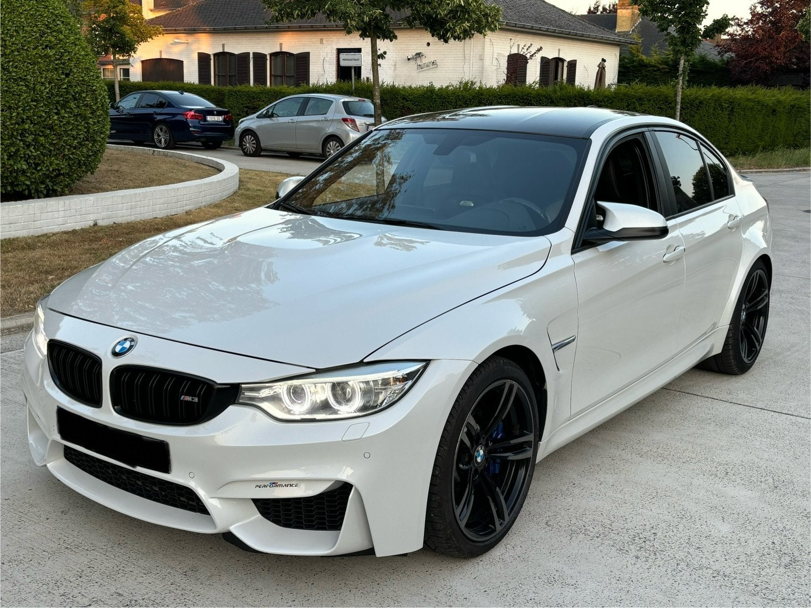 BMW M3 FACELIFT 2017 MANUEL 431PK, Autos, BMW, Cuir, Achat, Euro 6, Boîte manuelle
