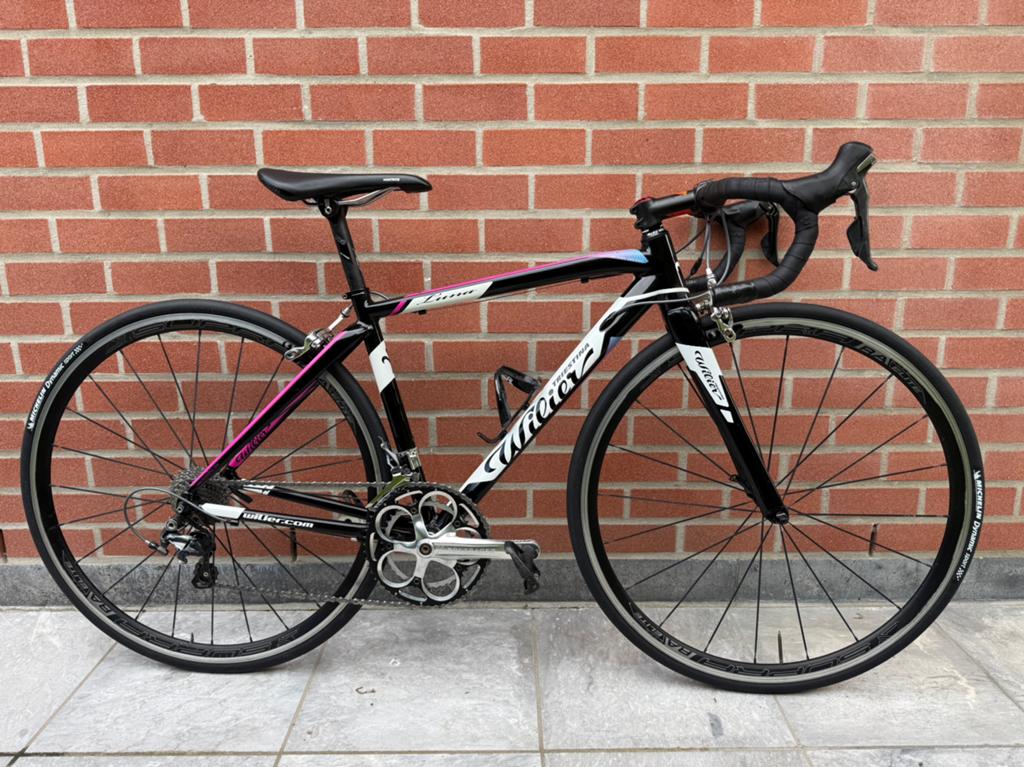 Dames racefiets Willier Ultegra XS 48, Fietsen en Brommers, 28 inch, 10 tot 15 versnellingen, Velgrem, Aluminium