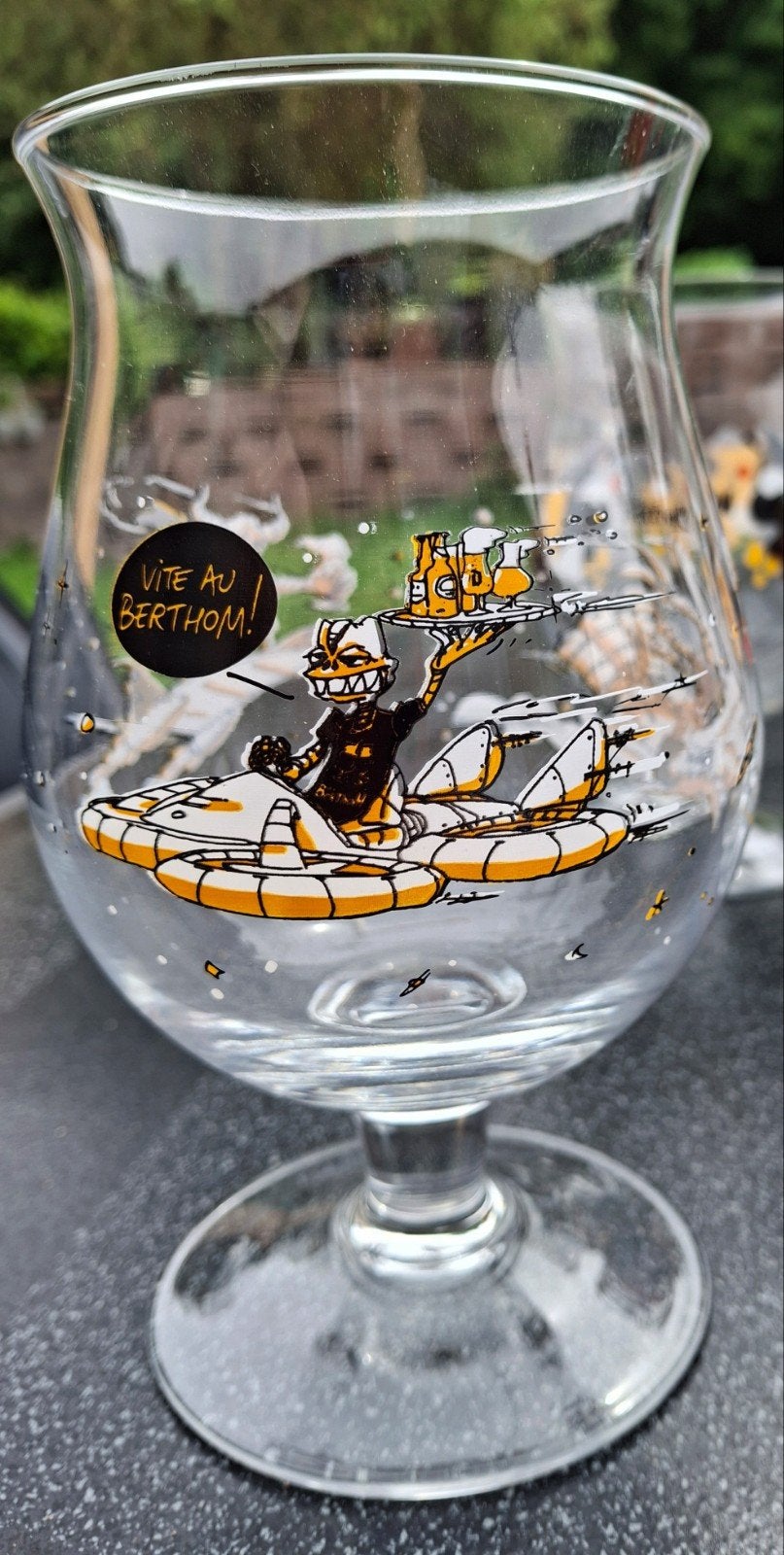 Verre duvel les Berthom, Enlèvement ou Envoi