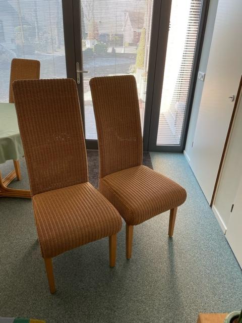 Loomstoelen, Huis en Inrichting, Stoelen, Ophalen, Gebruikt, Bruin, Loom