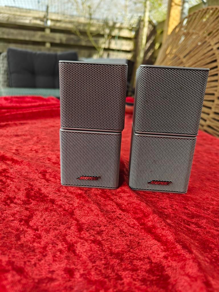Bose Jewel luidsprekers 2x zilvergrijs, Audio, Tv en Foto, Ophalen of Verzenden