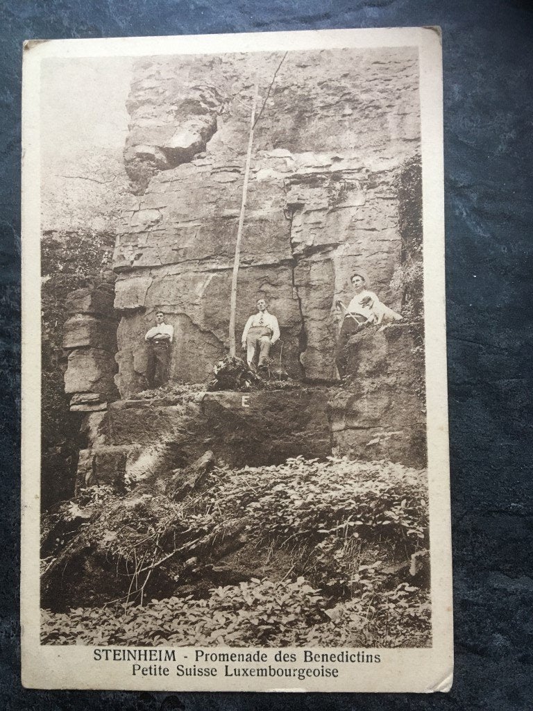 carte postale Steinheim Benedictine Petite Suisse Luxembourg, Enlèvement ou Envoi