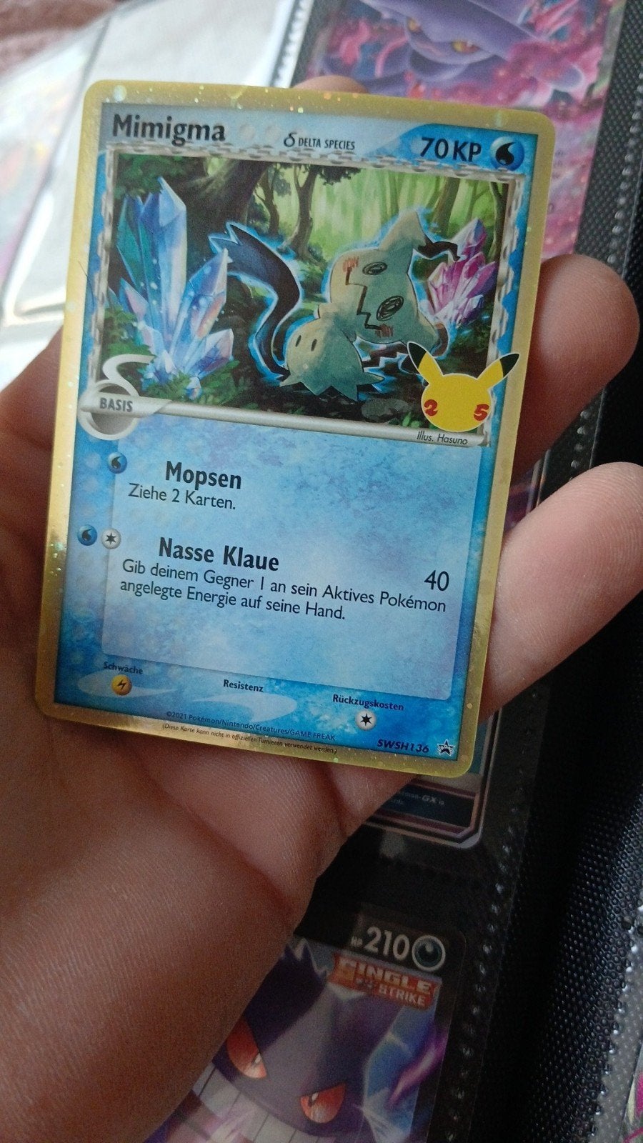 Mimikyu Celebrations, Enlèvement ou Envoi