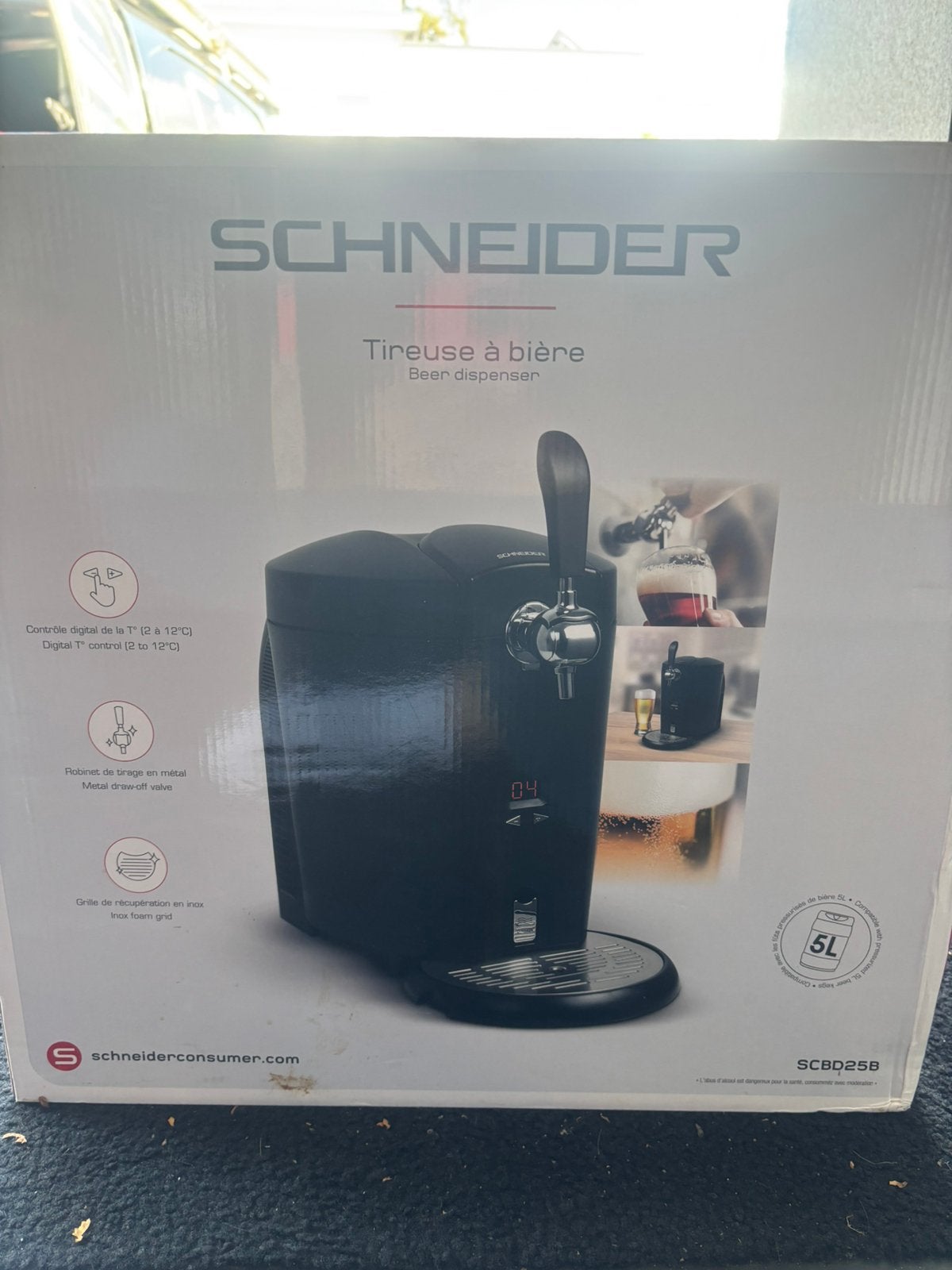Bier tapper, Elektronische apparatuur, Thuistapinstallaties, Ophalen, Nieuw