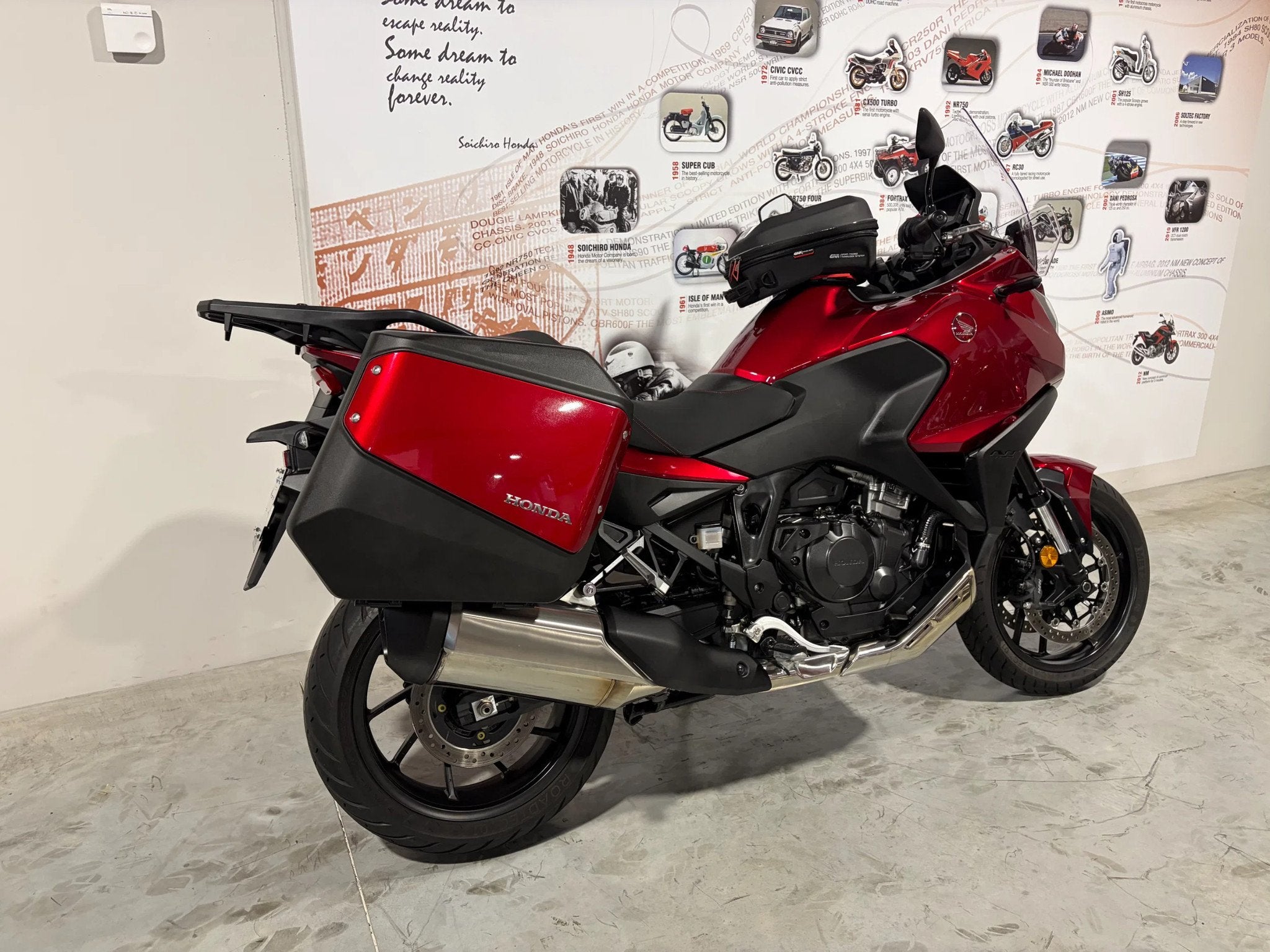 Honda NT1100 Manueel met comfortzadels en tanktas, Tourisme, Entreprise, Plus de 35 kW, 1100 cm³