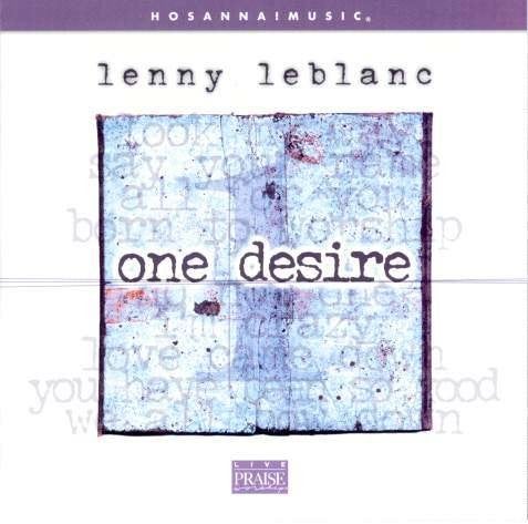 SALE--CD LENNY LEBLANC - One desire, Verzenden