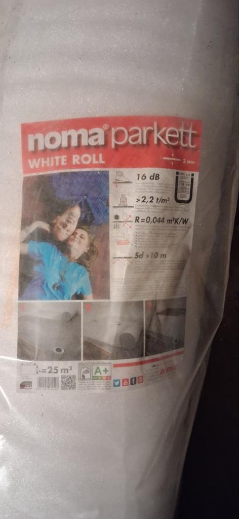 Noma parket ondervloer 2 rollen - 25m2 per rol, Ophalen, Parket