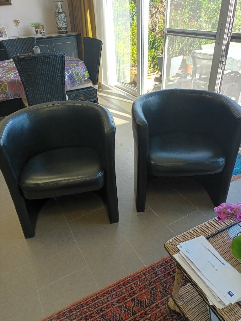 2 sièges de club, Enlèvement, Utilisé