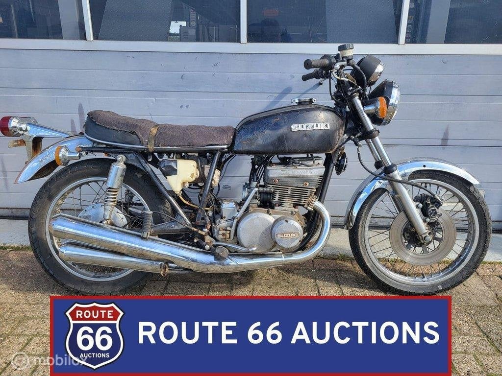 Suzuki GT550 | 1973 | Route 66 Auctions, Motoren, Gebruikt, Overig, Handgeschakeld