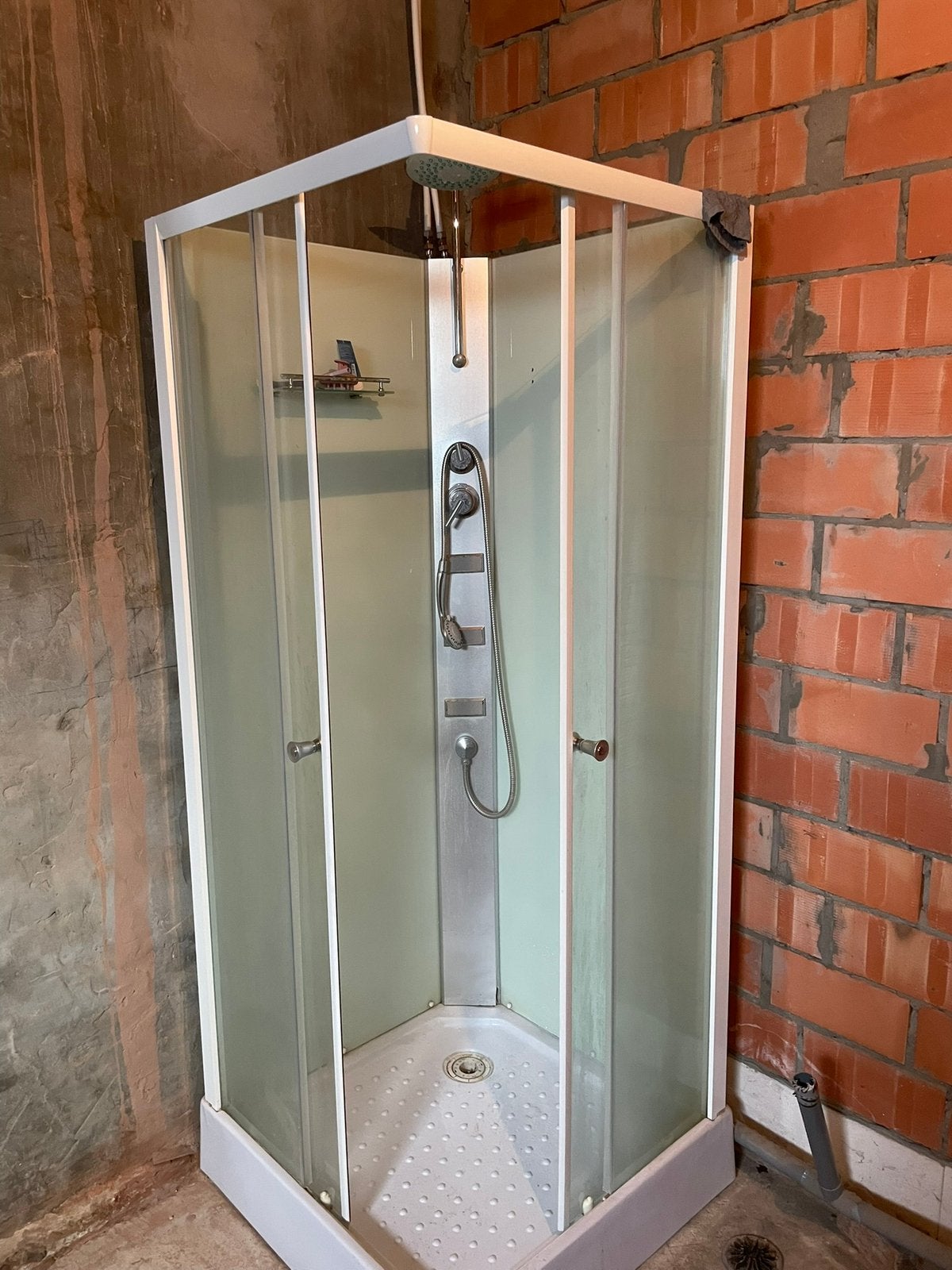 Douchecabine, Huis en Inrichting, Badkamer | Complete badkamers, Ophalen of Verzenden, Gebruikt, Met douche
