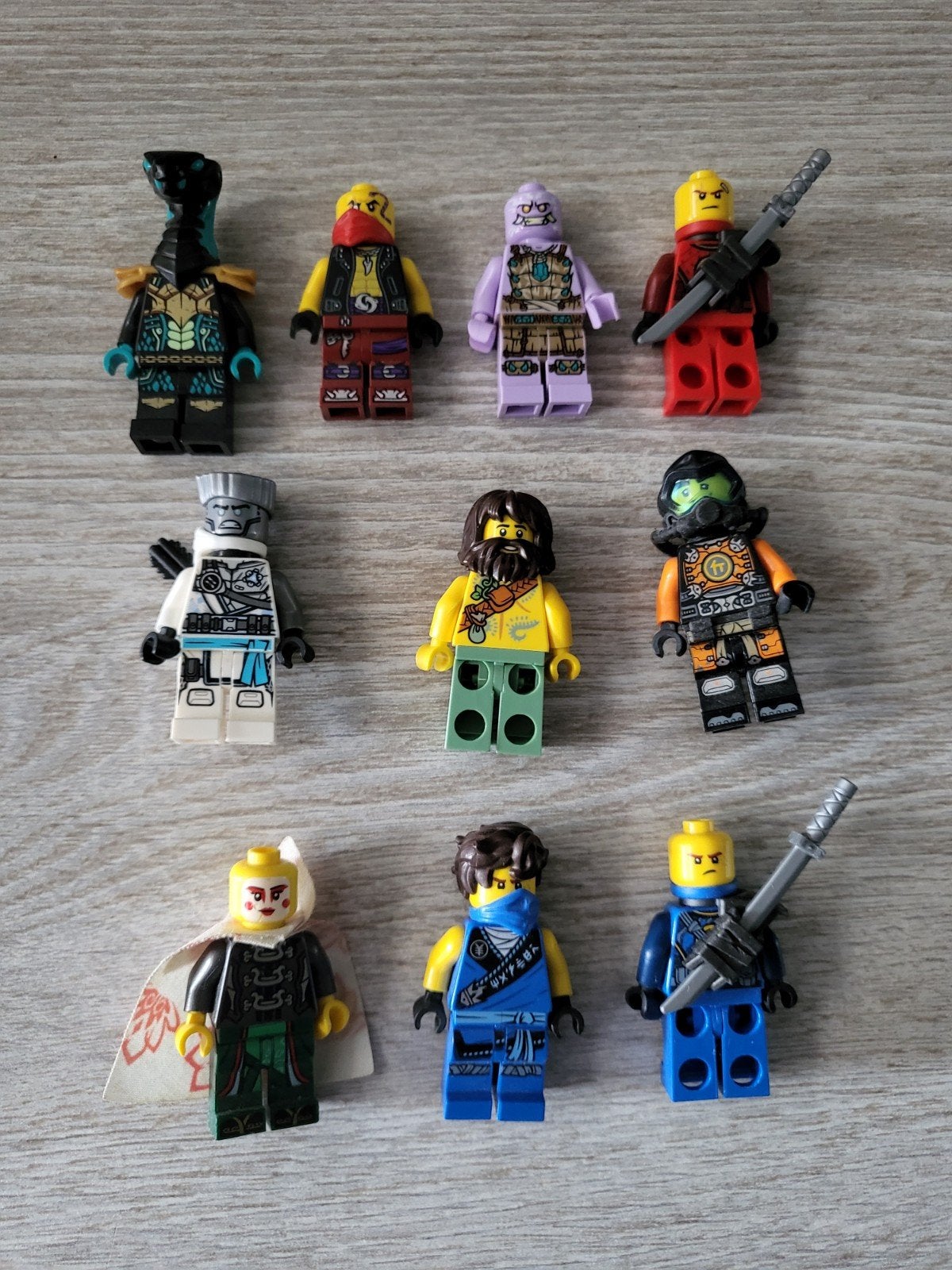 10 figurines Lego, Enlèvement ou Envoi, Lego