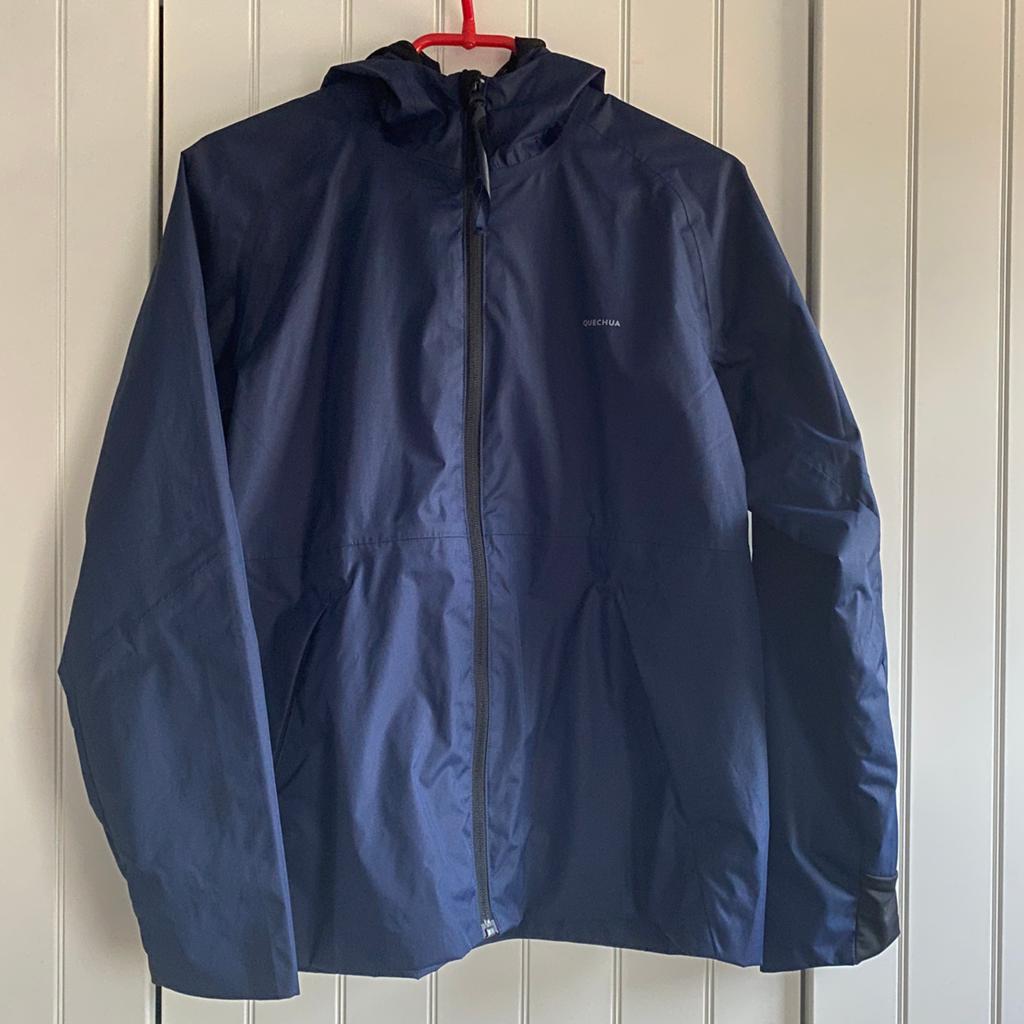 Regenjas quechua 12-13jaar, Ophalen of Verzenden, Zo goed als nieuw, Jongen of Meisje, Jas