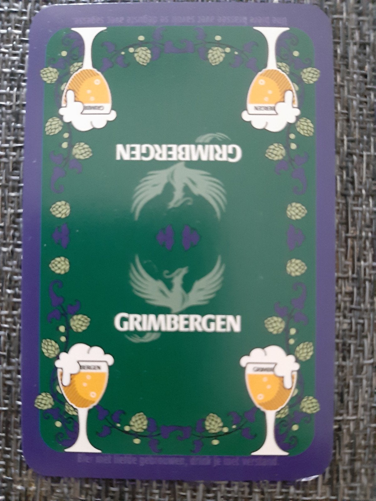Grimbergen bier geen joker, Ophalen of Verzenden