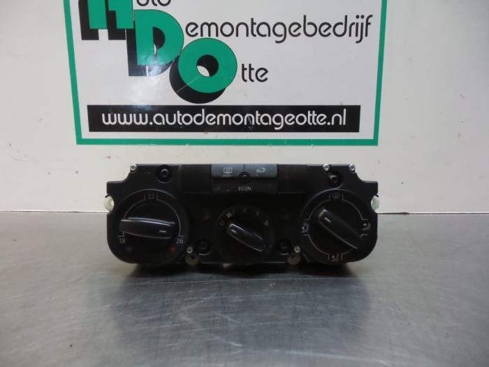 Panneau de commandes chauffage d'un Volkswagen Golf (Golf 04, Volkswagen, -, 3 mois de garantie, Utilisé