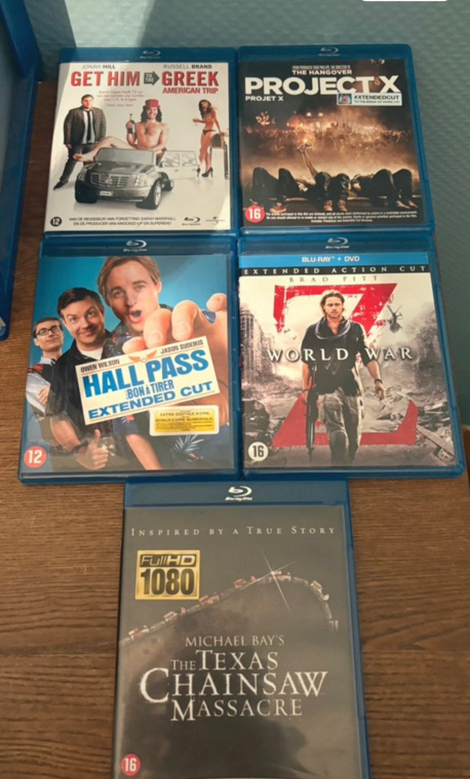 Klein lot bluray, Cd's en Dvd's, Blu-ray, Ophalen of Verzenden, Zo goed als nieuw