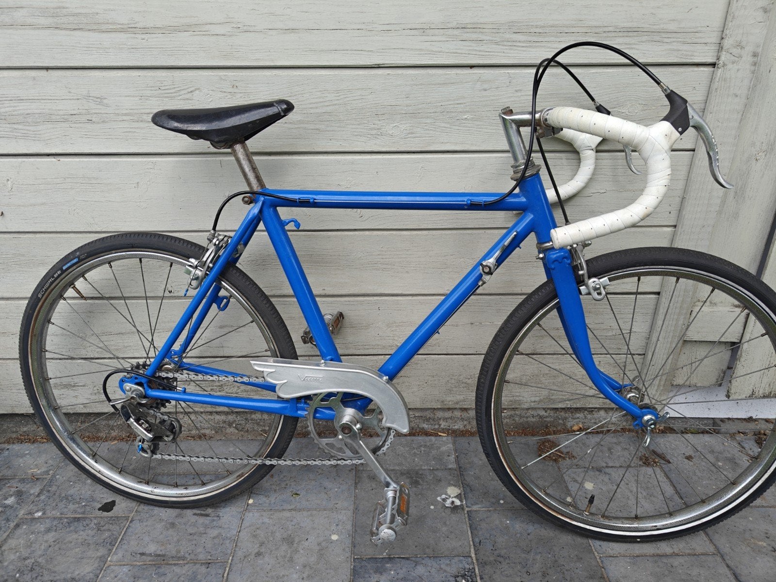 Retro stalen koersfietsje, Fietsen en Brommers, Minder dan 47 cm, Ophalen, Velgrem