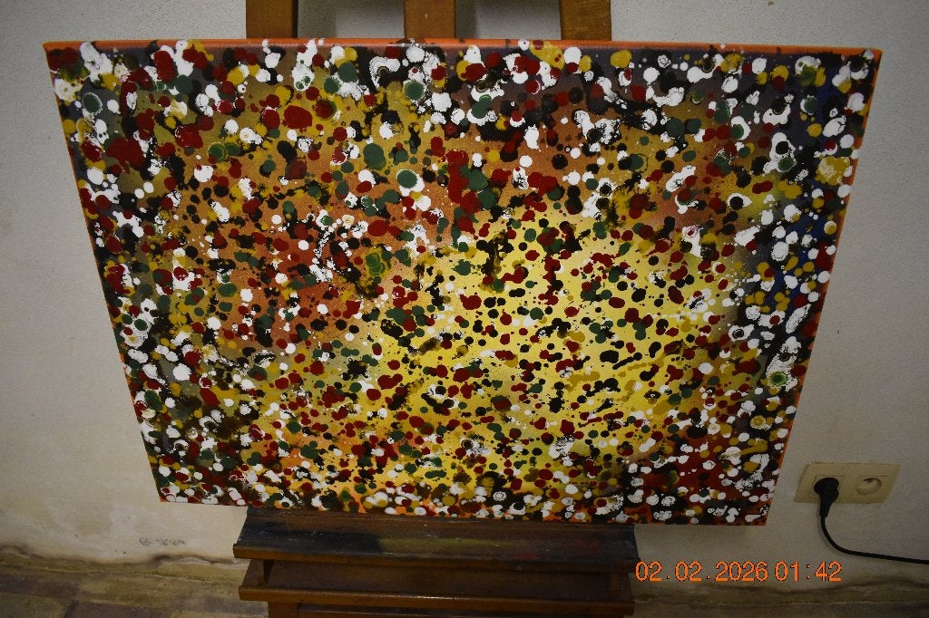 Peinture Abstrait Serie No ( 97 ) , par joky kamo, Enlèvement
