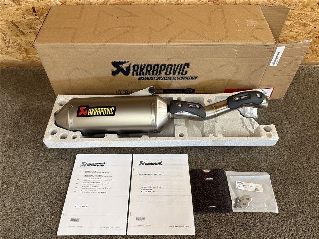 Akrapovic uitlaat KTM 790 890 Adventure 890 SMT Norden 901, Envoi, Neuf