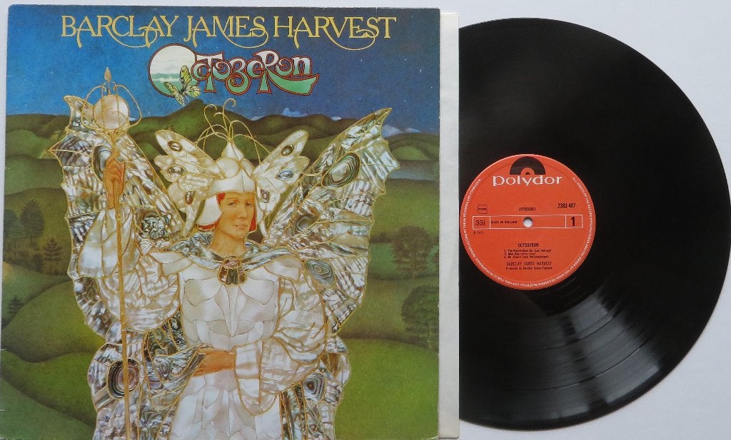 Barclay James Harvest - octobre. LP, Enlèvement ou Envoi, Rock progressif, Housse de protection extérieure, Utilisé