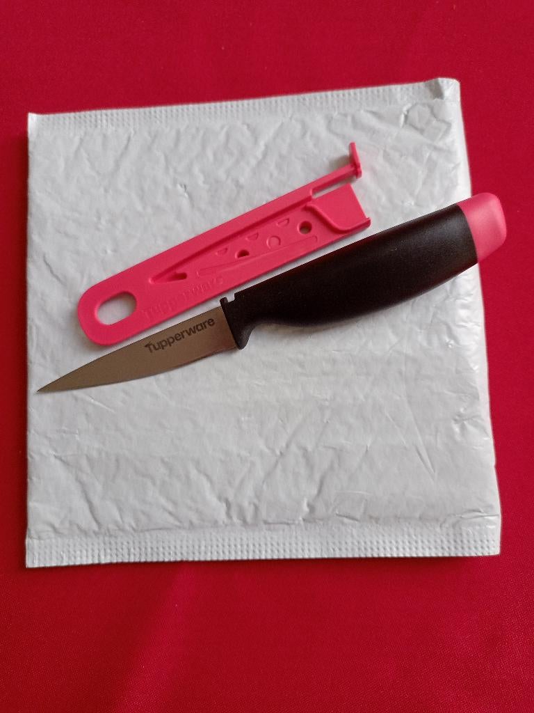 nieuw keukenmesje - tupperware, Ophalen, Nieuw, Rood, Overige typen