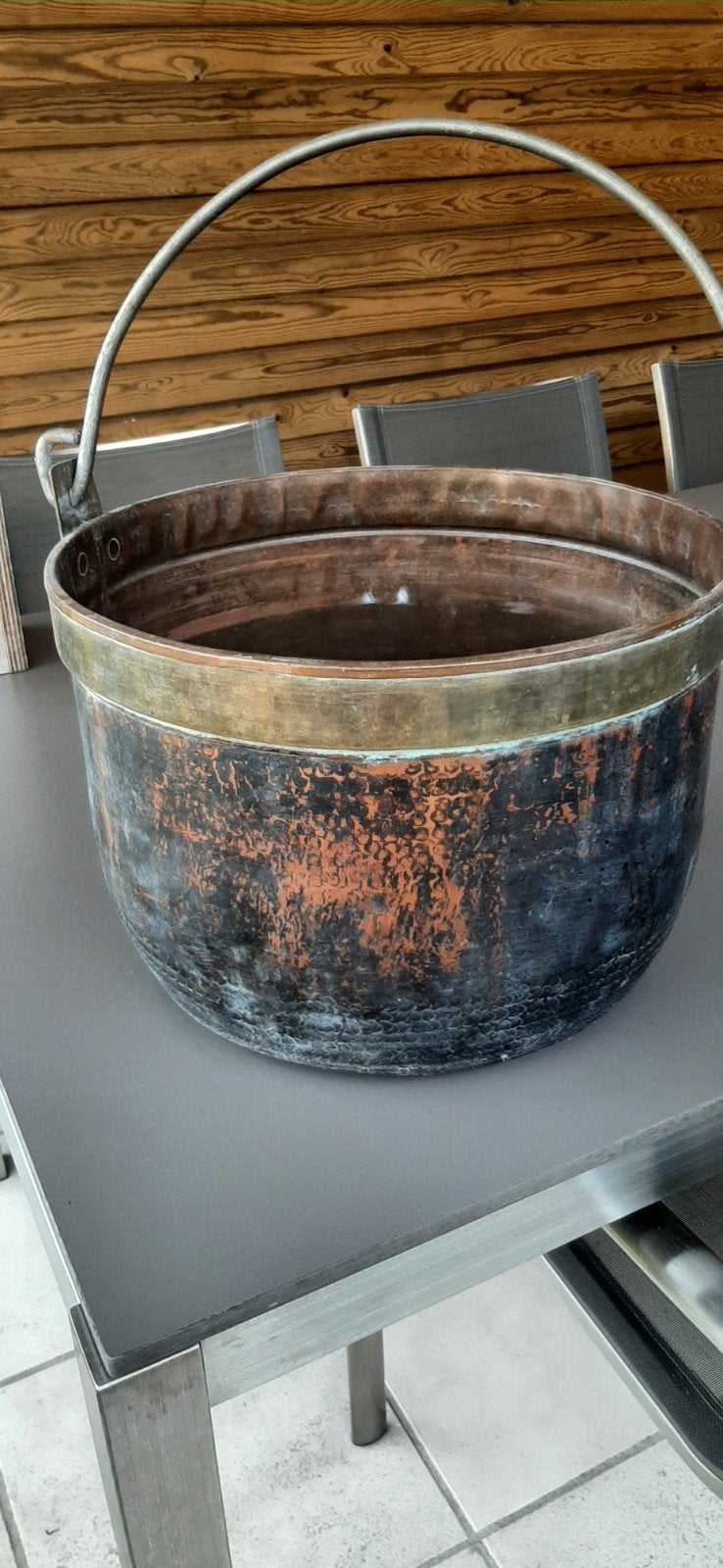 Koperen ketel, Enlèvement