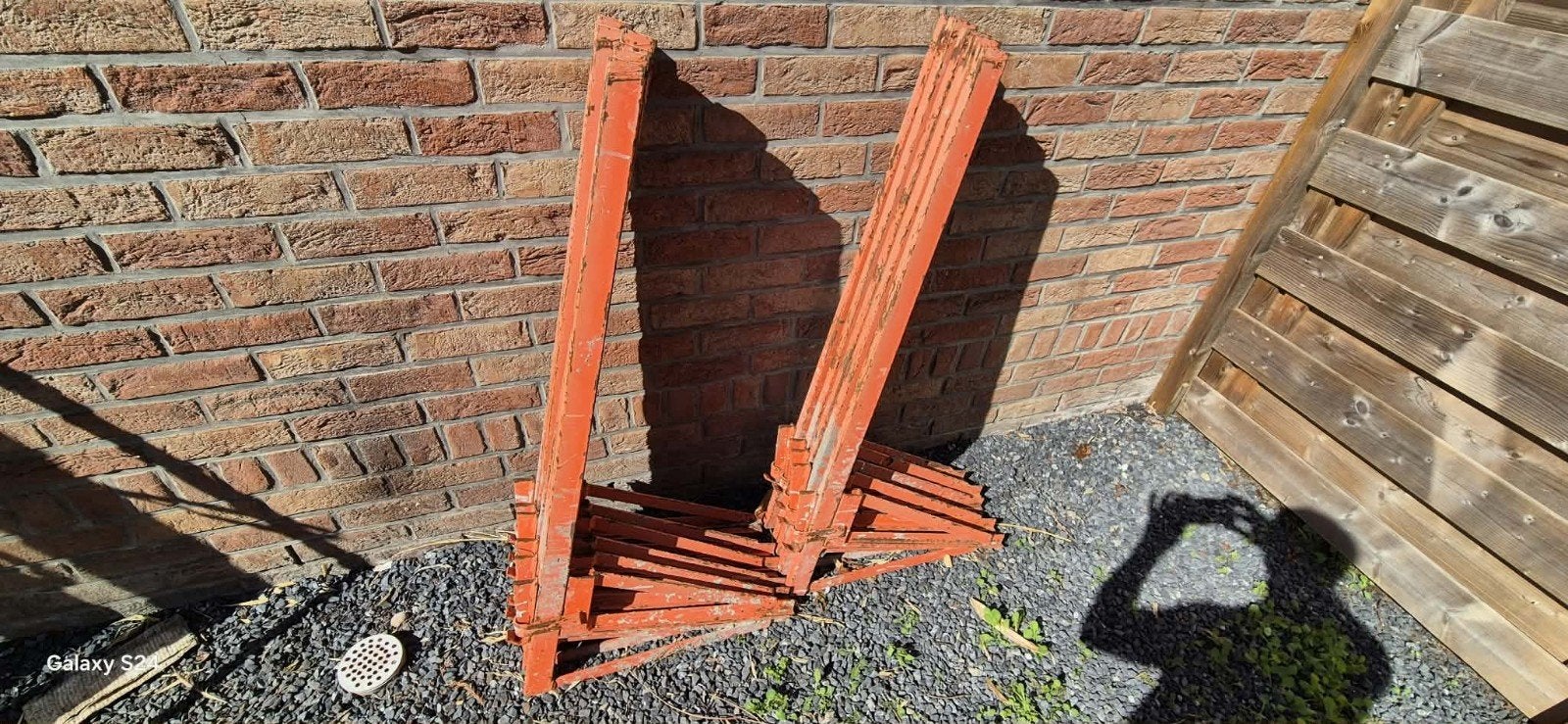 serre joint de coffrage, Enlèvement, Utilisé
