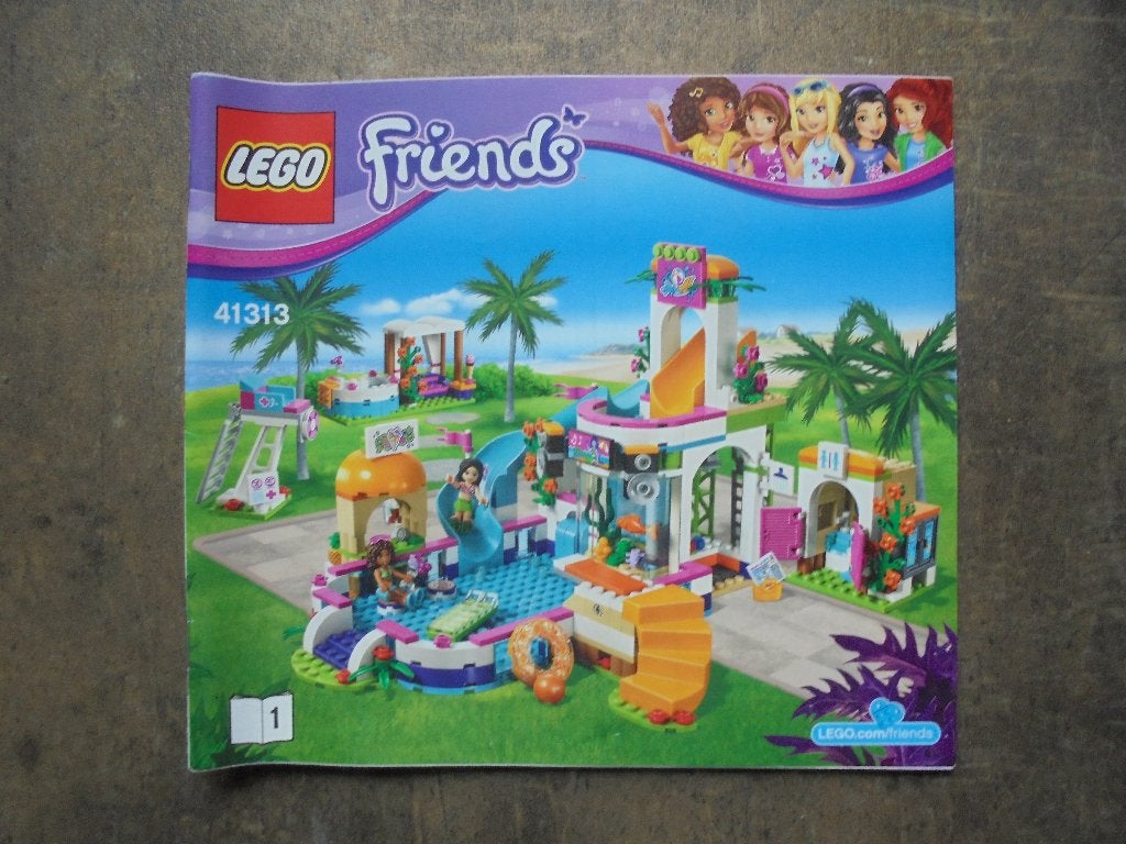 Lego Friends Building Instruction 41313 Part 1 (zie foto's), Ophalen of Verzenden, Gebruikt, Lego, Friends